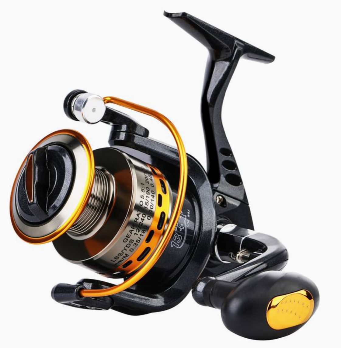 Sougayilang Vismolen Machine, 13 + 1 Kogellagers Voor Karper Bass Outdoor 5000 serie