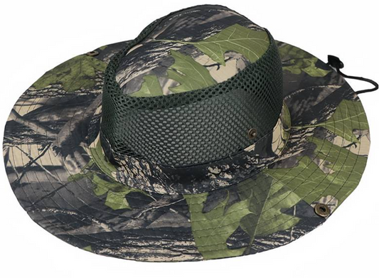 Buiten Cowboy Hoed, Beschermende En Ademende Hoed, Camouflage Zonnehoed, Vissershoed, stijl Camouflage